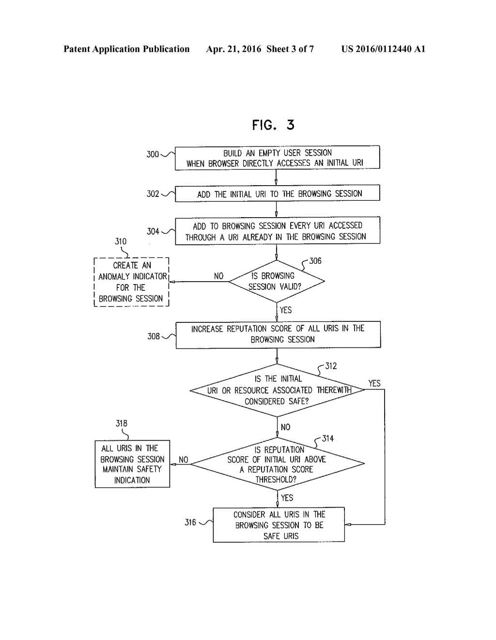 METHODS AND DEVICES FOR IDENTIFYING THE PRESENCE OF MALWARE IN A NETWORK - diagram, schematic, and image 04