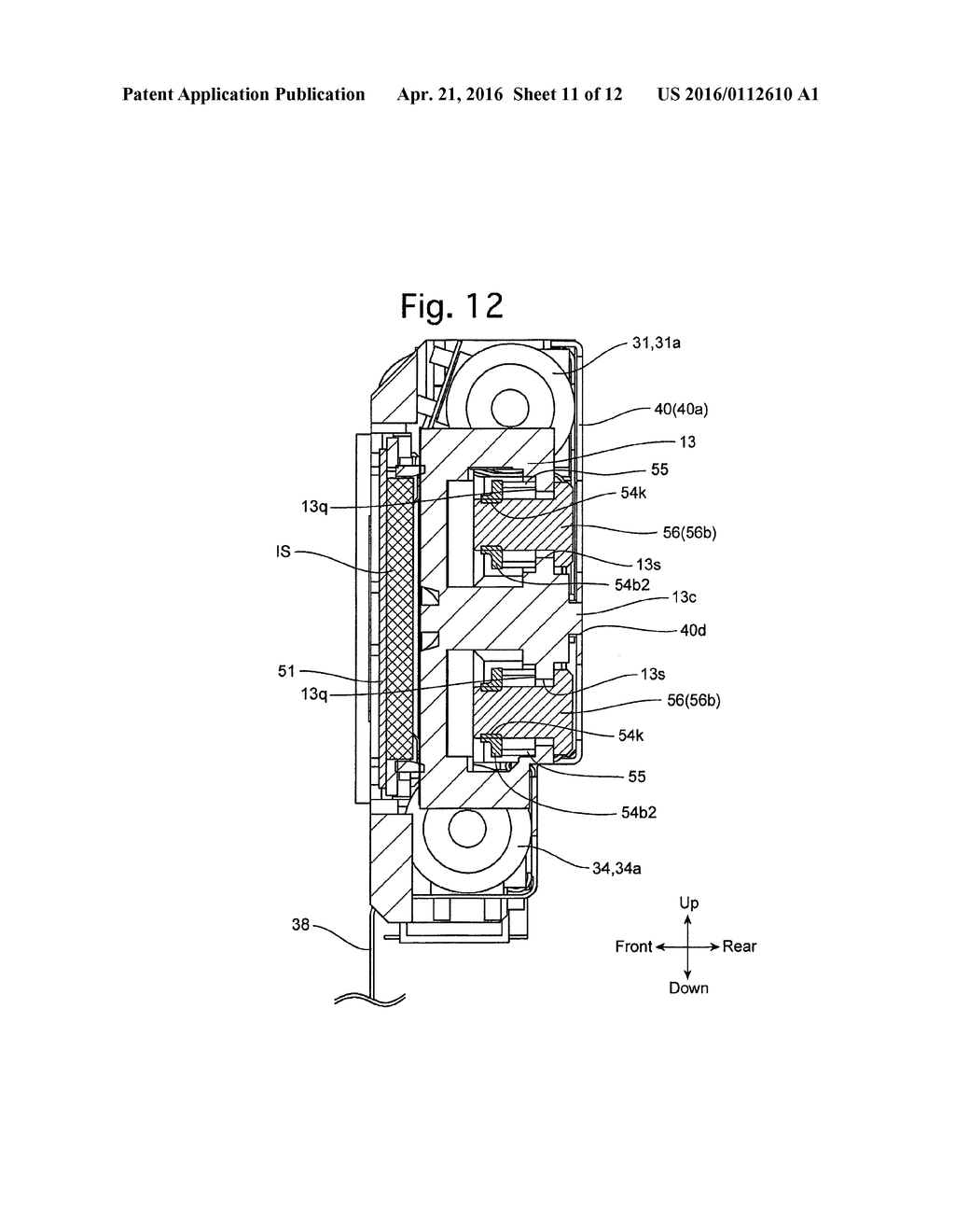 IMAGING APPARATUS HAVING BENDING OPTICAL ELEMENT - diagram, schematic, and image 12