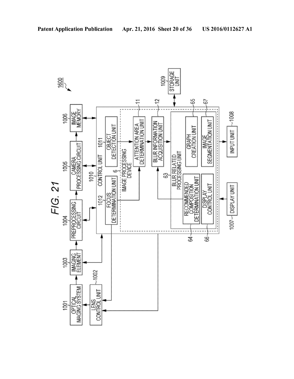 IMAGE PROCESSING DEVICE, METHOD OF PROCESSING IMAGE, IMAGE PROCESSING     PROGRAM, AND IMAGING DEVICE - diagram, schematic, and image 21