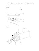 MULTIMEDIA DEVICE HAVING FLEXIBLE DISPLAY AND CONTROLLING METHOD THEREOF diagram and image