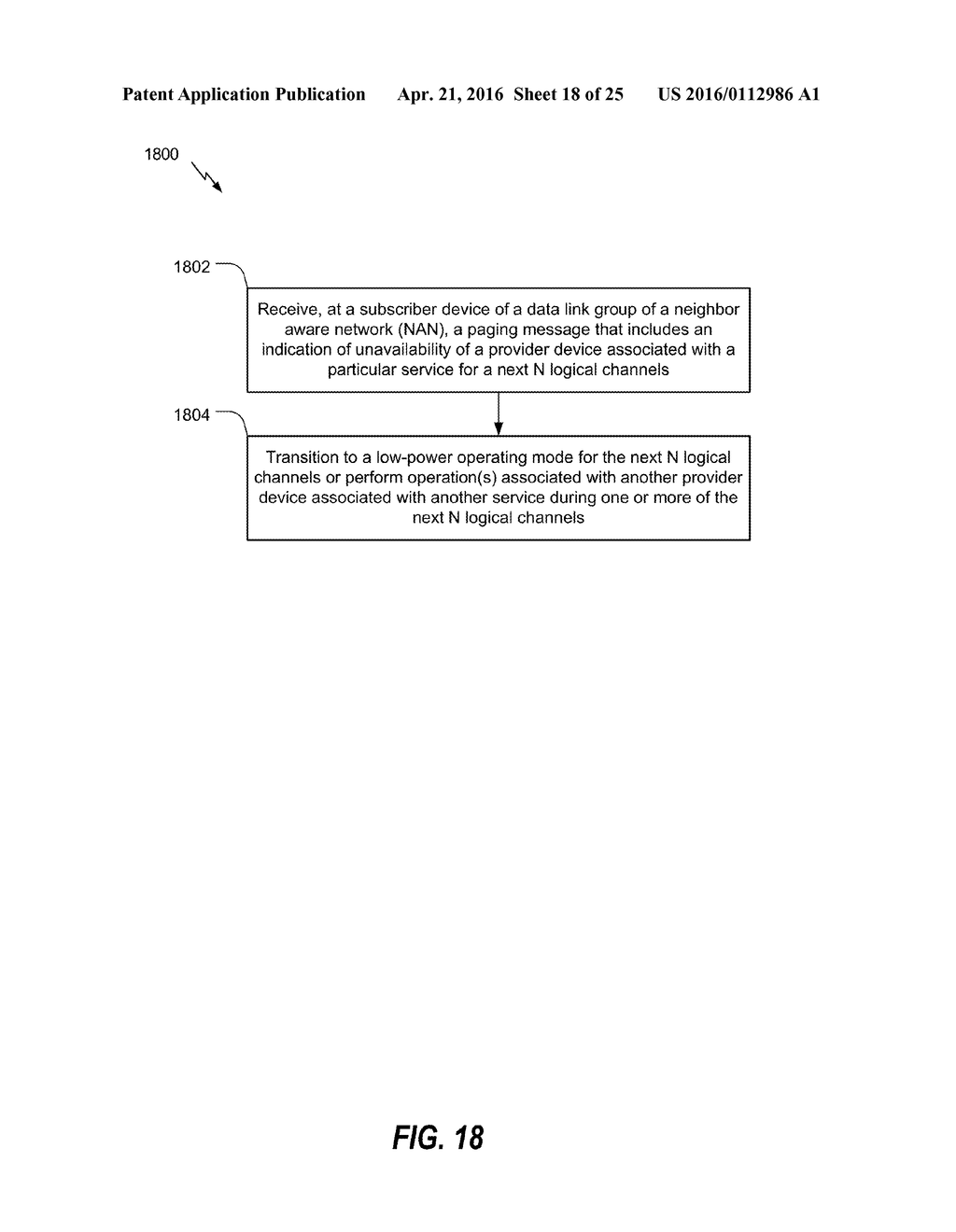 COMMUNICATION BETWEEN DEVICES OF A NEIGHBOR AWARE NETWORK - diagram, schematic, and image 19