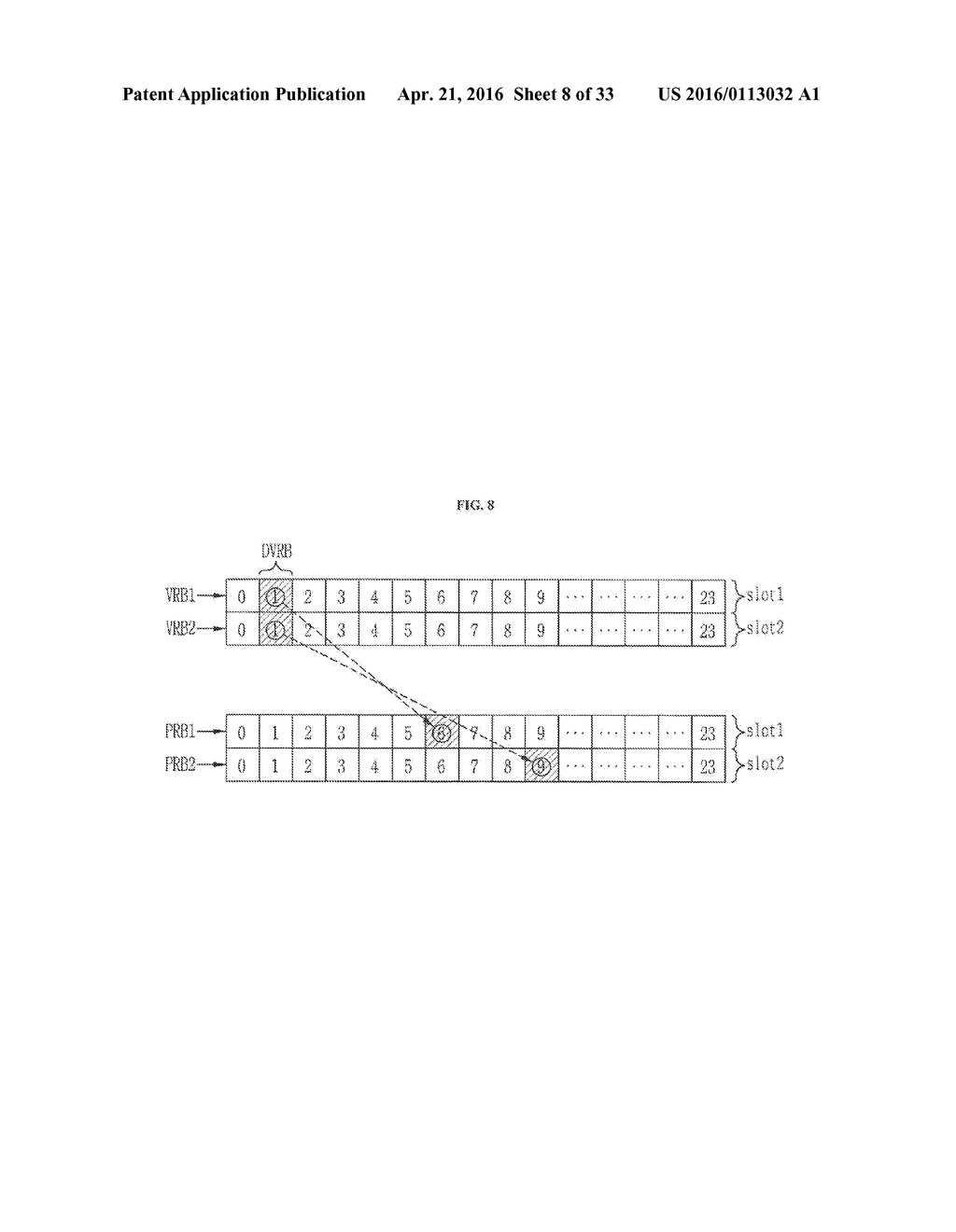 METHOD AND APPARATUS FOR INDICATING ALLOCATION OF DISTRIBUTED     COMMUNICATION RESOURCES - diagram, schematic, and image 09