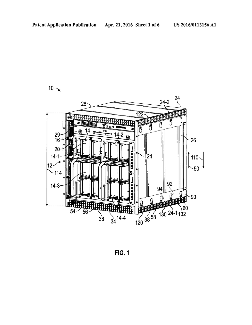 Configurable Telecommunication Equipment Chassis - diagram, schematic, and image 02