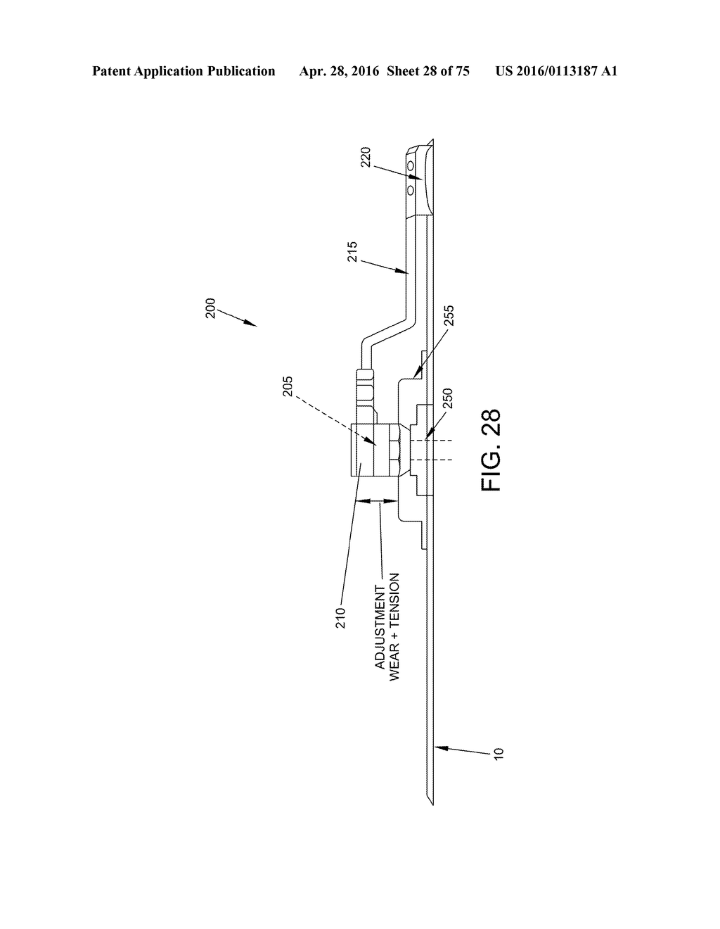 GAUGE WHEEL AND UNIVERSAL SCRAPER FOR USE WITH A CONVENTIONAL ROW PLANTER     ASSEMBLY - diagram, schematic, and image 29