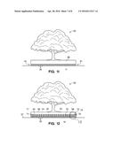 METHOD OF ASSEMBLING A PLATFORM TO SUPPORT A TREE AND ROOTBALL FOR TREE     RELOCATION diagram and image