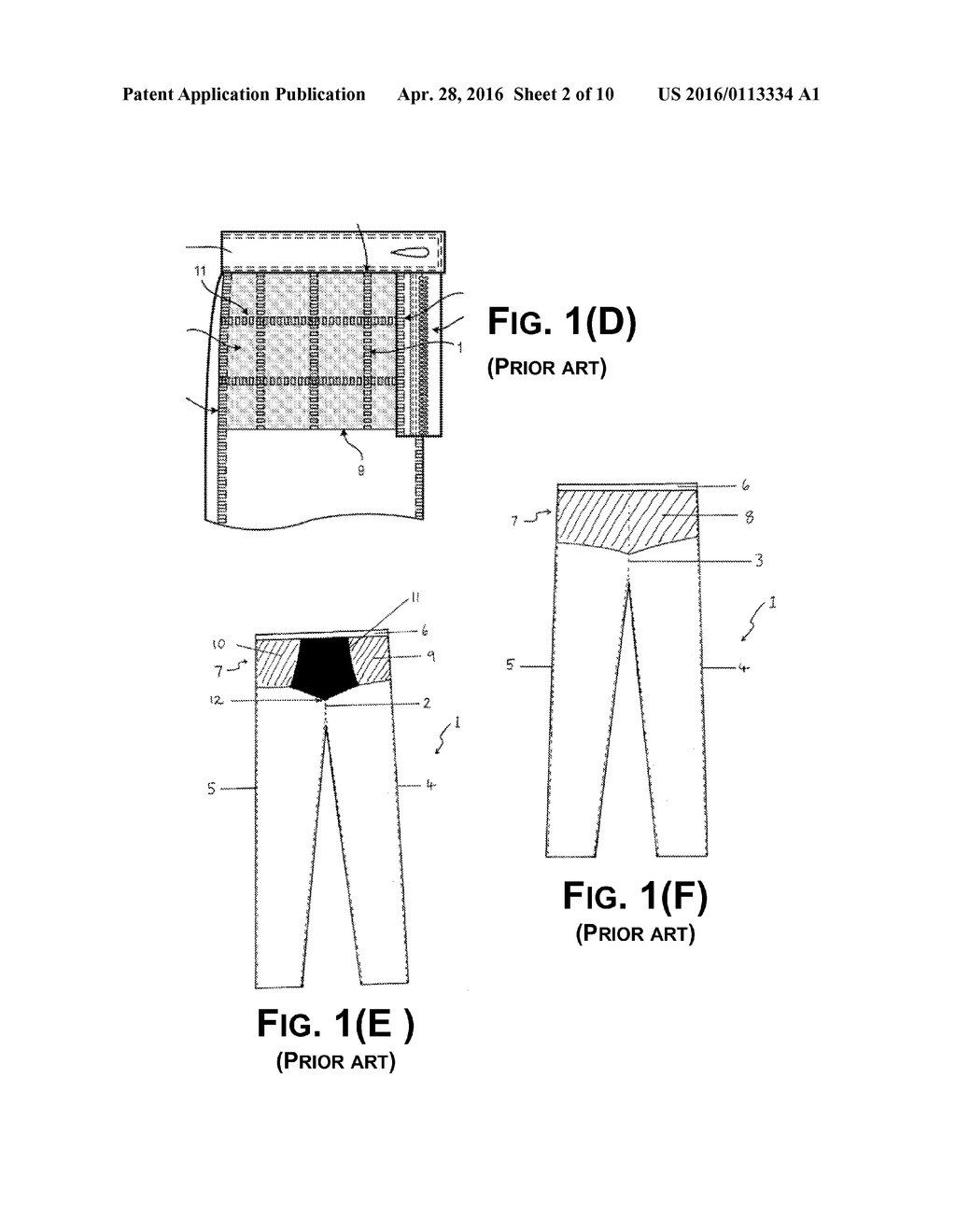GARMENT WITH MULTILAYER INTERNAL ABDOMINAL SUPPORT PANELS - diagram, schematic, and image 03