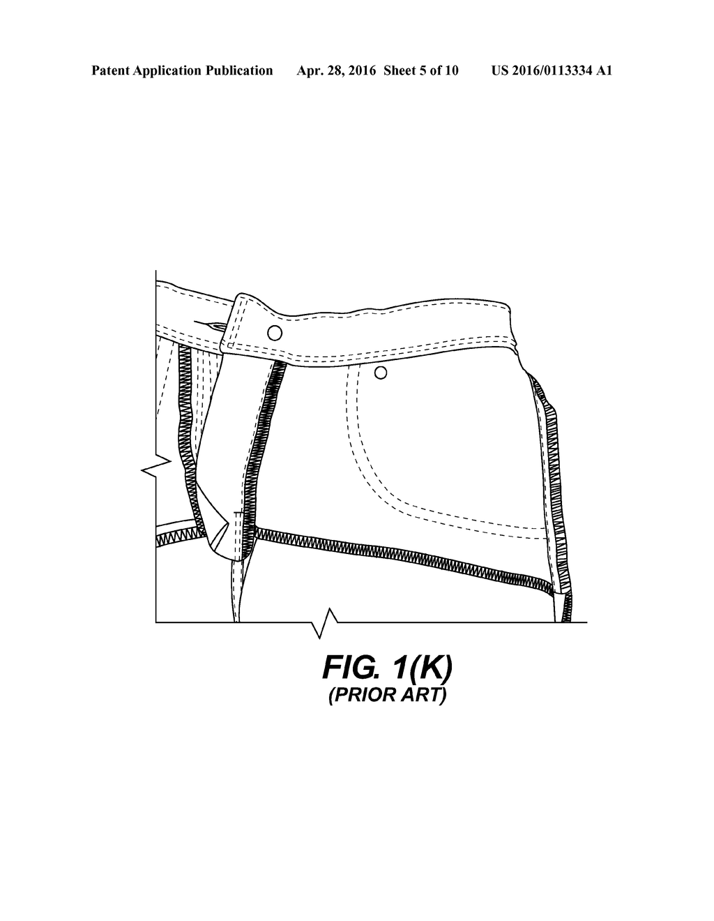 GARMENT WITH MULTILAYER INTERNAL ABDOMINAL SUPPORT PANELS - diagram, schematic, and image 06