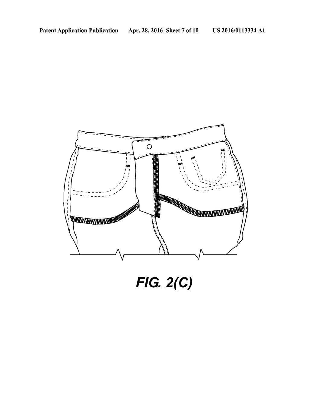 GARMENT WITH MULTILAYER INTERNAL ABDOMINAL SUPPORT PANELS - diagram, schematic, and image 08