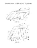 PROTECTIVE CASE FOR MOBILE ELECTRONIC DEVICE WITH STORAGE COMPARTMENT AND     PIVOT STAND diagram and image