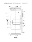 PROTECTIVE CASE FOR MOBILE ELECTRONIC DEVICE WITH STORAGE COMPARTMENT AND     PIVOT STAND diagram and image