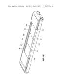 PROTECTIVE CASE FOR MOBILE ELECTRONIC DEVICE WITH STORAGE COMPARTMENT AND     PIVOT STAND diagram and image