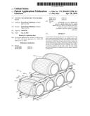 NESTING TRANSPORTABLE WINE BARREL RACK diagram and image