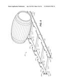 NESTING TRANSPORTABLE WINE BARREL RACK diagram and image