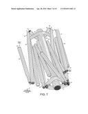 Sturdy, Compact, Collapsible Camping Chair diagram and image