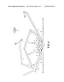 Sturdy, Compact, Collapsible Camping Chair with a Central Tube Connector diagram and image