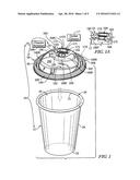 DRINK CUP LID diagram and image