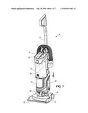 VACUUM CLEANER HAVING CYCLONIC SEPARATOR diagram and image