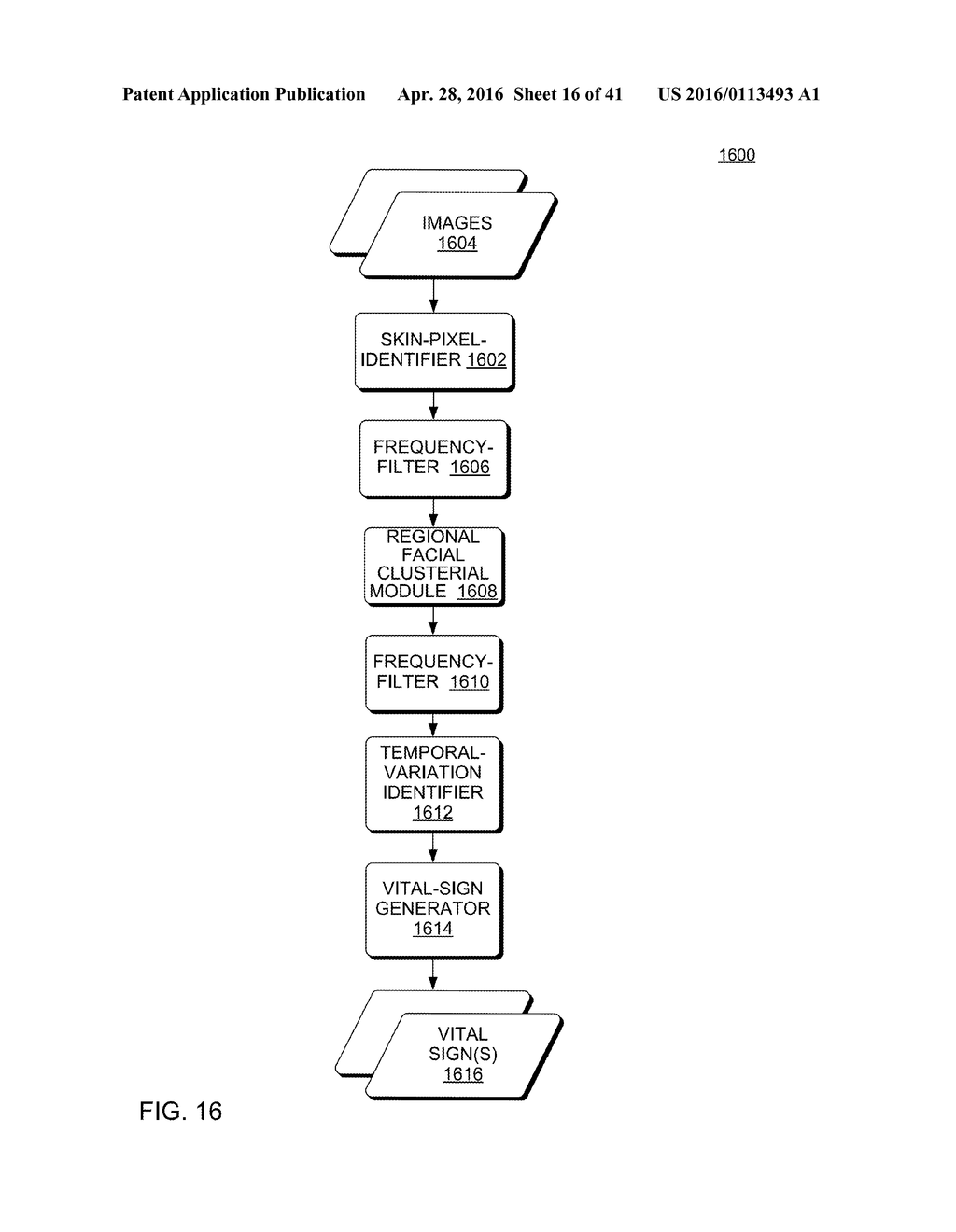 Hand-held medical-data capture-device having variation amplification and     having detection of body core temperature by a microprocessor from a     digital infrared sensor and interoperation with electronic medical record     systems via an authenticated communication channel - diagram, schematic, and image 17