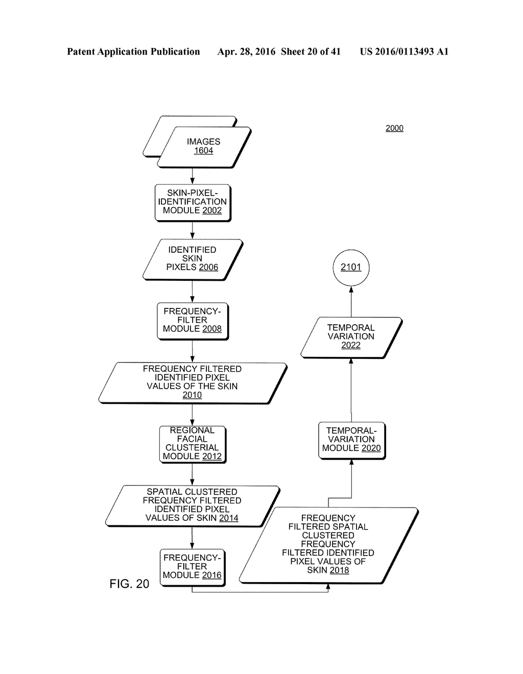 Hand-held medical-data capture-device having variation amplification and     having detection of body core temperature by a microprocessor from a     digital infrared sensor and interoperation with electronic medical record     systems via an authenticated communication channel - diagram, schematic, and image 21