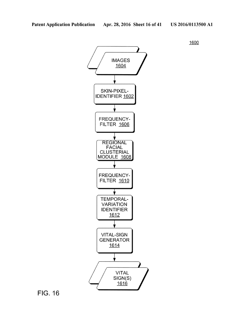 HAND-HELD MEDICAL-DATA CAPTURE-DEVICE HAVING A DIGITAL INFRARED SENSOR     WITH NO ANALOG SENSOR READOUT PORTS AND INTEROPERATION WITH ELECTRONIC     MEDICAL RECORD SYSTEMS THROUGH A STATIC IP ADDRESS - diagram, schematic, and image 17