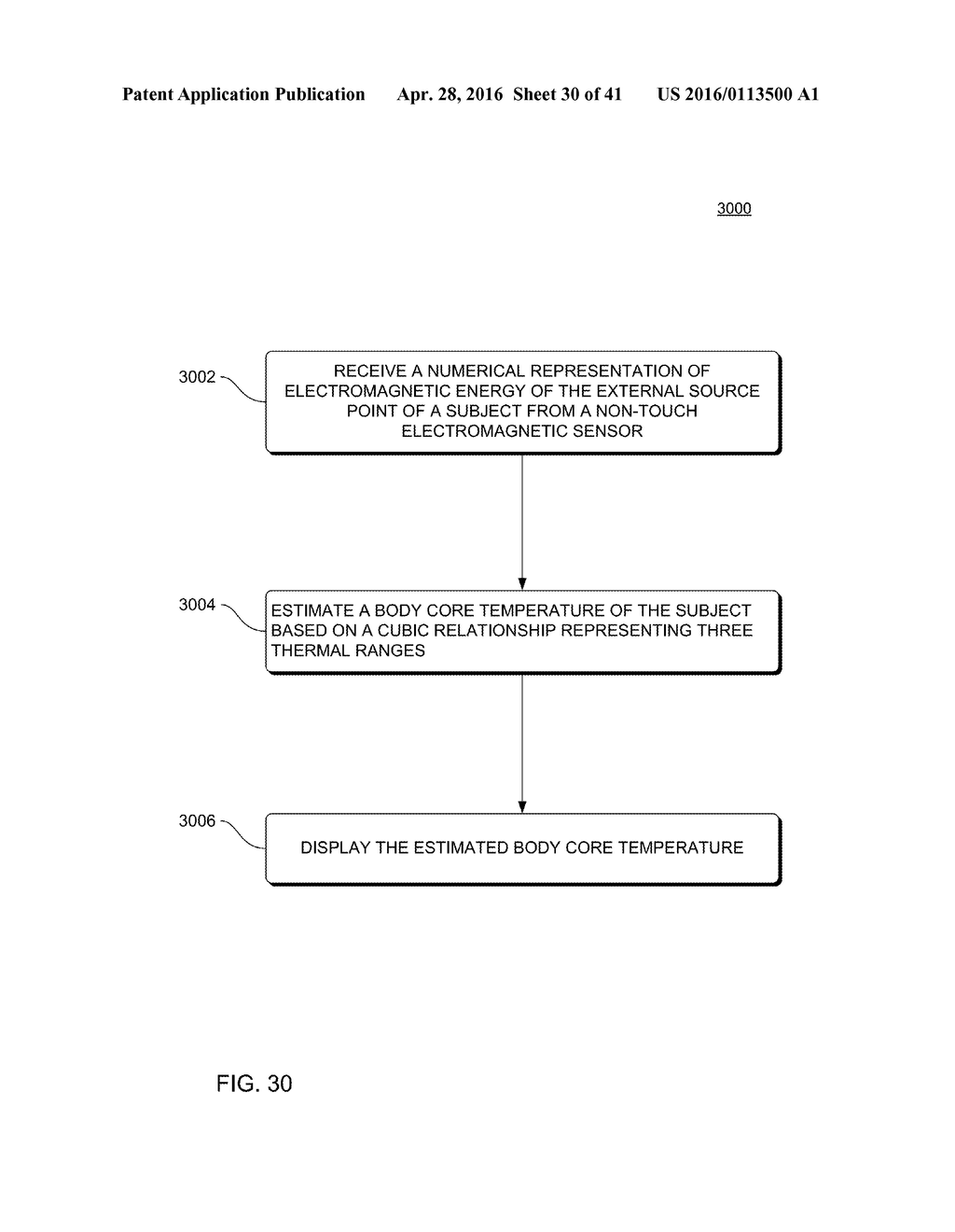 HAND-HELD MEDICAL-DATA CAPTURE-DEVICE HAVING A DIGITAL INFRARED SENSOR     WITH NO ANALOG SENSOR READOUT PORTS AND INTEROPERATION WITH ELECTRONIC     MEDICAL RECORD SYSTEMS THROUGH A STATIC IP ADDRESS - diagram, schematic, and image 31