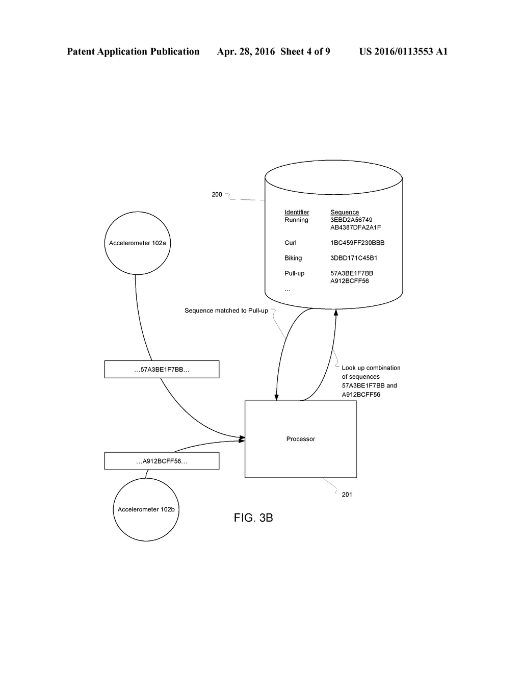 Matching System for Correlating Accelerometer Data to Known Movements - diagram, schematic, and image 05