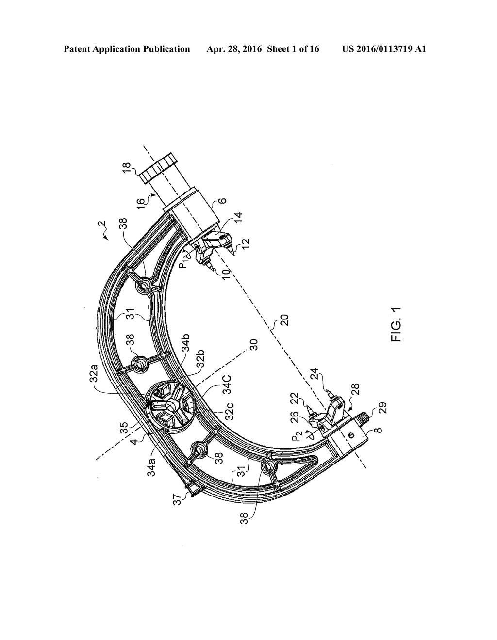 HEAD CLAMP FOR IMAGING AND NEUROSURGERY - diagram, schematic, and image 02