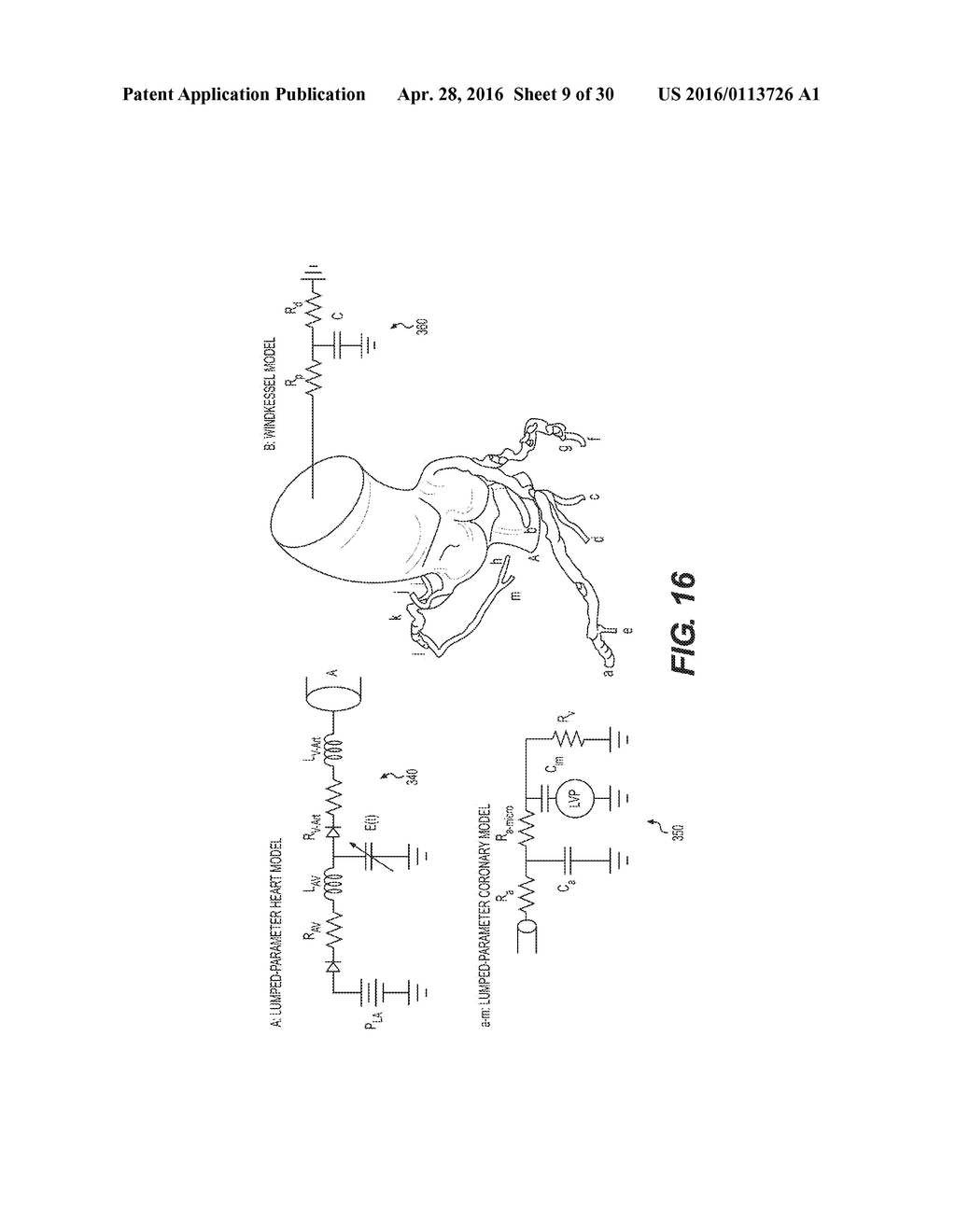 METHOD AND SYSTEM FOR IMAGE PROCESSING TO DETERMINE PATIENT-SPECIFIC BLOOD     FLOW CHARACTERISTICS - diagram, schematic, and image 10