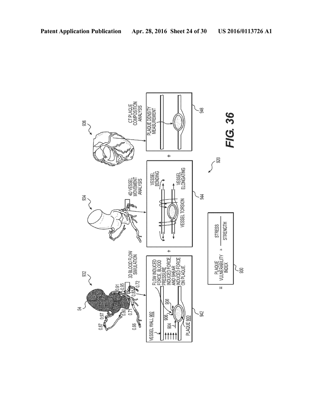 METHOD AND SYSTEM FOR IMAGE PROCESSING TO DETERMINE PATIENT-SPECIFIC BLOOD     FLOW CHARACTERISTICS - diagram, schematic, and image 25