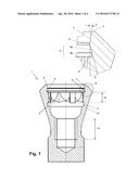 DENTAL IMPLANT SOCKET ARRANGEMENT WITH ANNULAR RECESS diagram and image