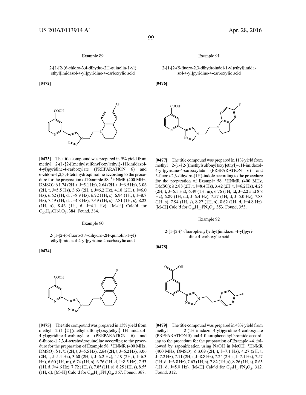 HISTONE DEMETHYLASE INHIBITORS - diagram, schematic, and image 100