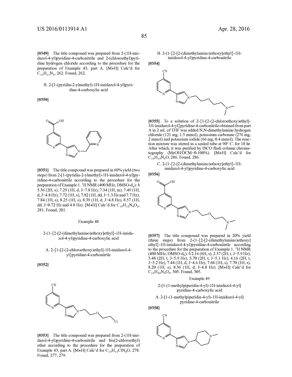 HISTONE DEMETHYLASE INHIBITORS - diagram, schematic, and image 86