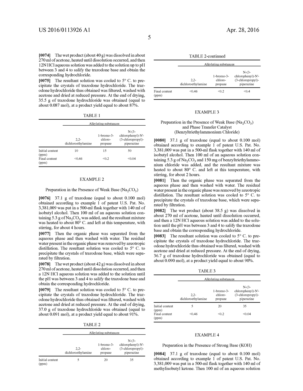 TRAZODONE AND TRAZODONE HYDROCHLORIDE IN PURIFIED FORM - diagram, schematic, and image 06