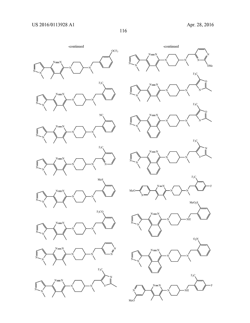 HETEROCYCLIC COMPOUNDS AS HEDGEHOG SIGNALING PATHWAY INHIBITORS - diagram, schematic, and image 117