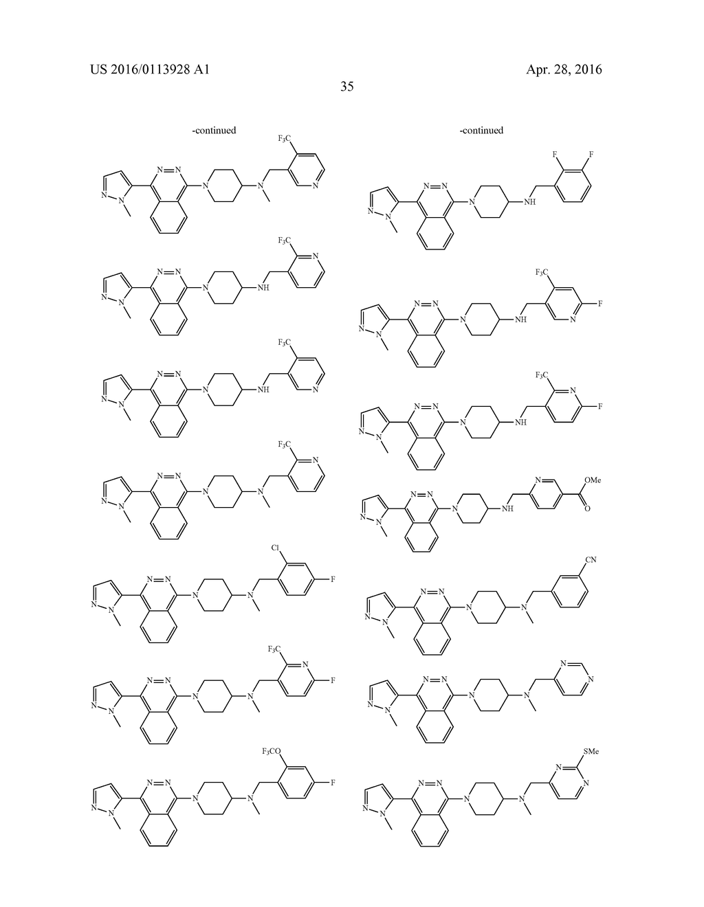 HETEROCYCLIC COMPOUNDS AS HEDGEHOG SIGNALING PATHWAY INHIBITORS - diagram, schematic, and image 36