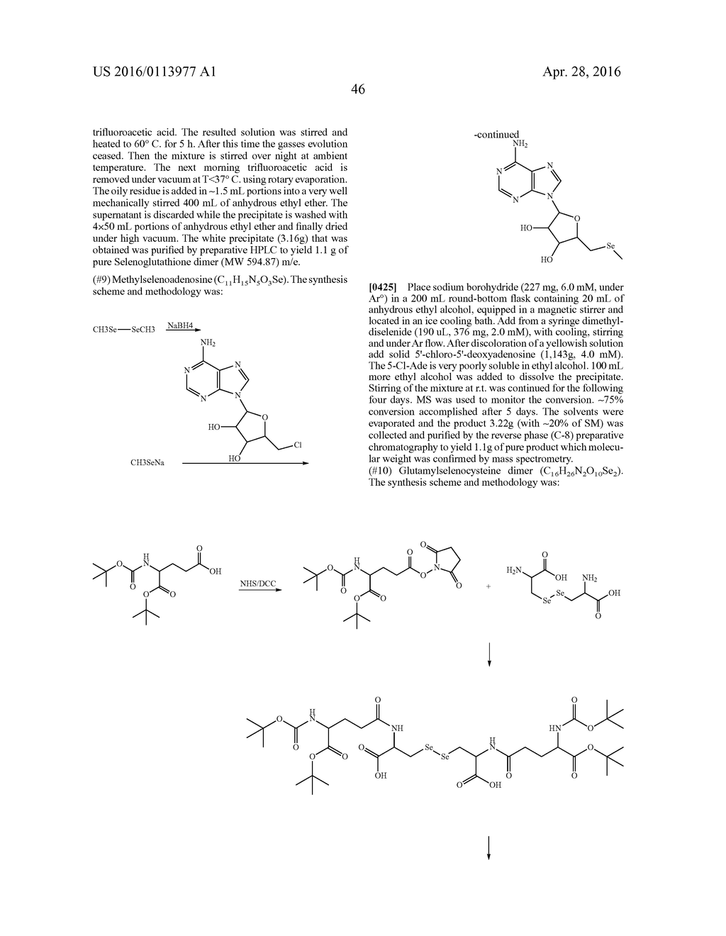 COMPOSITIONS COMPRISING SELENIUM AND USE OF SAME FOR THE TREATMENT AND     PREVENTION OF DISEASE OR CONDITIONS ASSOCIATED WITH MITOCHONDRIAL     DYSFUNCTION - diagram, schematic, and image 101