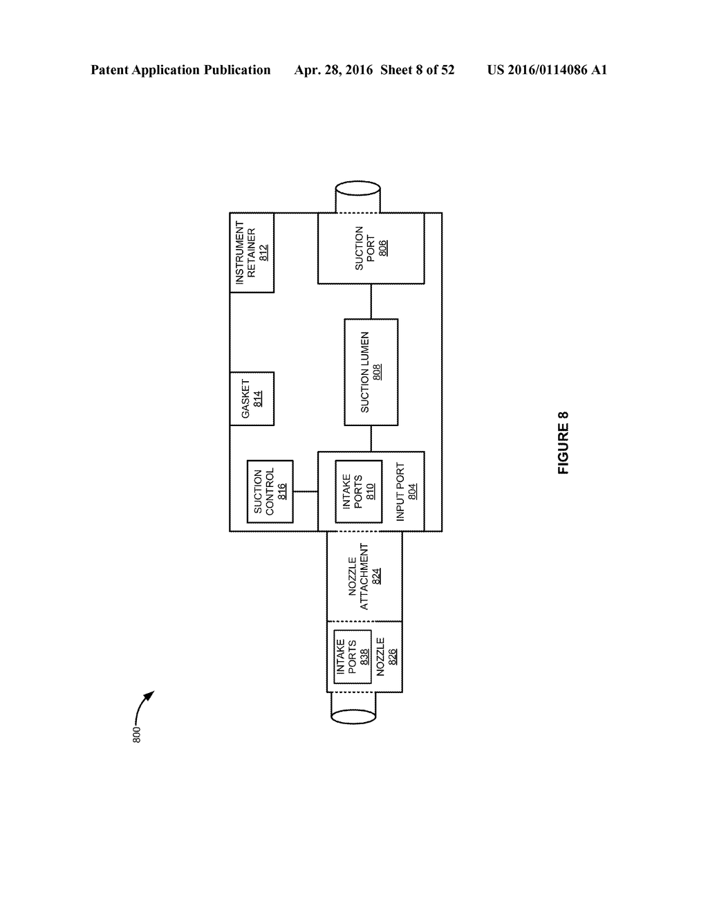 SUCTION DEVICE FOR SURGICAL INSTRUMENTS - diagram, schematic, and image 09