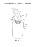 ANGULAR CAP FOR DISPENSING LIQUIDS diagram and image