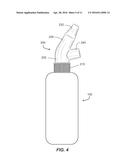 ANGULAR CAP FOR DISPENSING LIQUIDS diagram and image