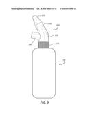 ANGULAR CAP FOR DISPENSING LIQUIDS diagram and image