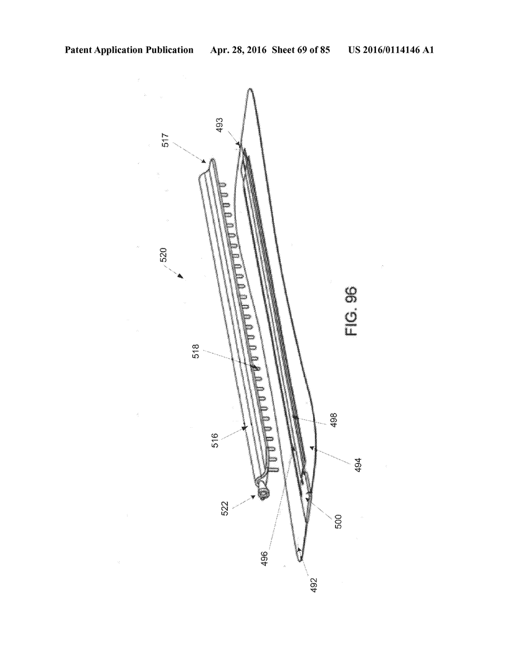 RAPID CLOSING SURGICAL CLOSURE DEVICE - diagram, schematic, and image 70