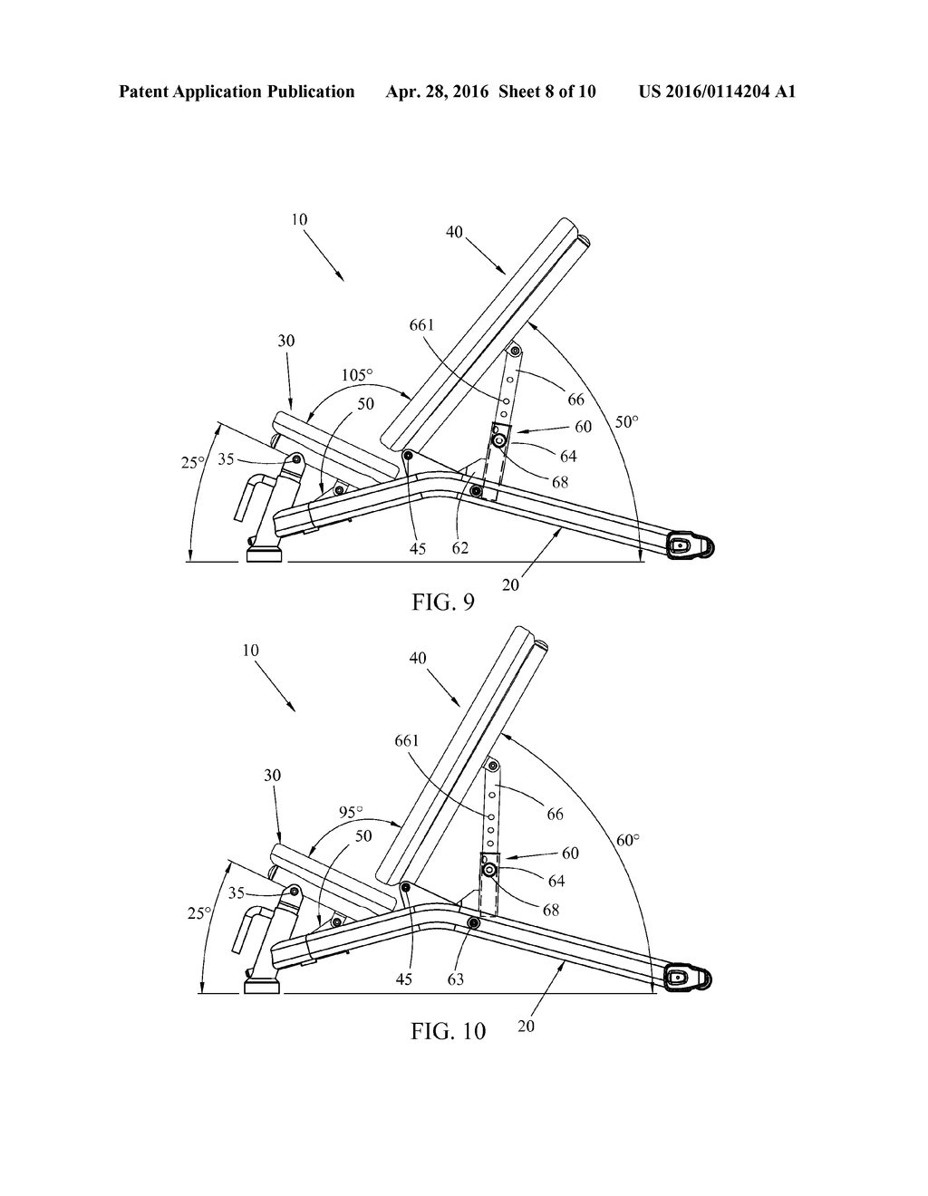 EXERCISE BENCH - diagram, schematic, and image 09