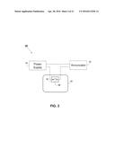 System and Method for a Motion Sensing Device which Provides a Visual or     Audible Indication diagram and image