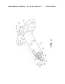 BRAKING MECHANISM AND PROCESSING DEVICE USING THE SAME diagram and image