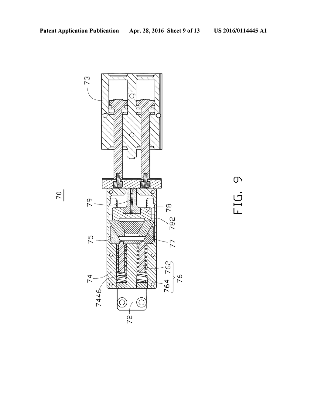 BRAKING MECHANISM AND PROCESSING DEVICE USING THE SAME - diagram, schematic, and image 10
