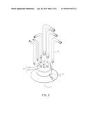 SEAT DEVICE WITH SUCKING BASE FOR TOOL diagram and image