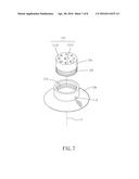 SEAT DEVICE WITH SUCKING BASE FOR TOOL diagram and image