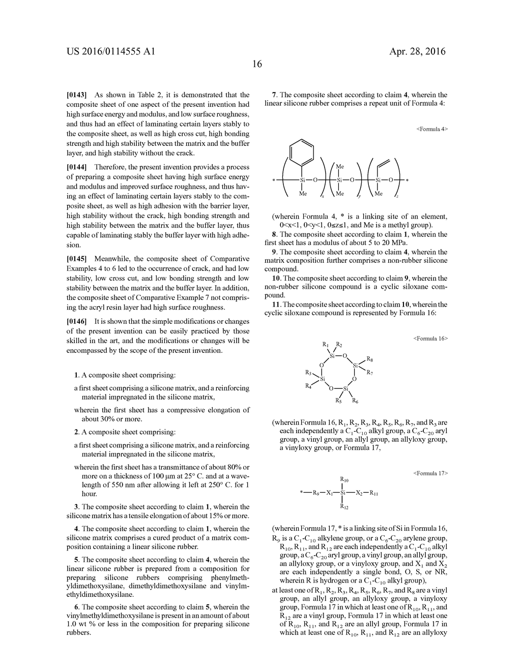 COMPOSITE SHEET, METHOD FOR MANUFACTURING SAME, AND DISPLAY DEVICE     INCLUDING SAME - diagram, schematic, and image 19