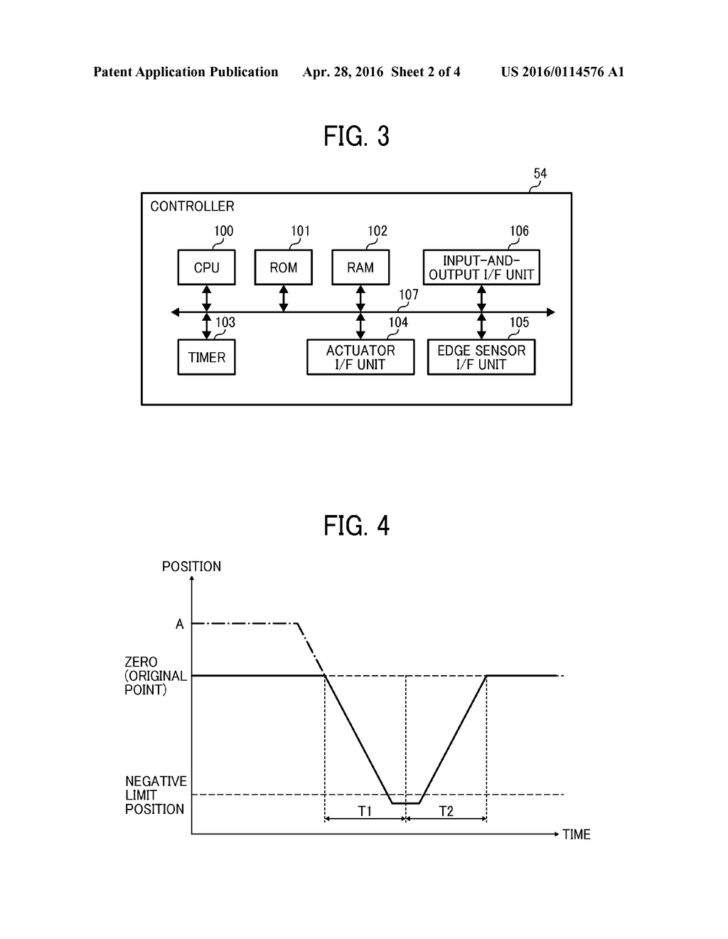 RECORDING POSITION CONTROL DEVICE AND ABNORMALITY DETECTING METHOD FOR     SAME - diagram, schematic, and image 03