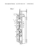 BONDING DEVICE FOR DECORATIVE MATERIAL, PRODUCTION DEVICE FOR COATED     ARTICLE, BONDING METHOD FOR DECORATIVE MATERIAL, AND PRODUCTION METHOD     FOR COATED ARTICLE diagram and image